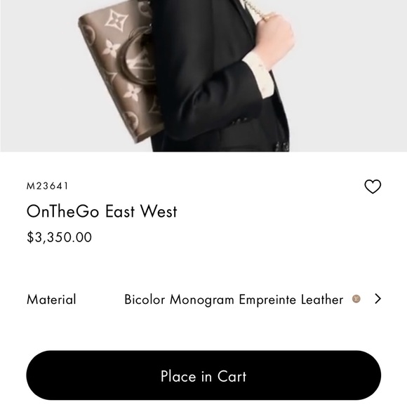 BRAND NEW Louis Vuitton Cream Purse - Picture 8 of 9